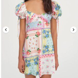 For Love and Lemons Cassandra Mini Dress